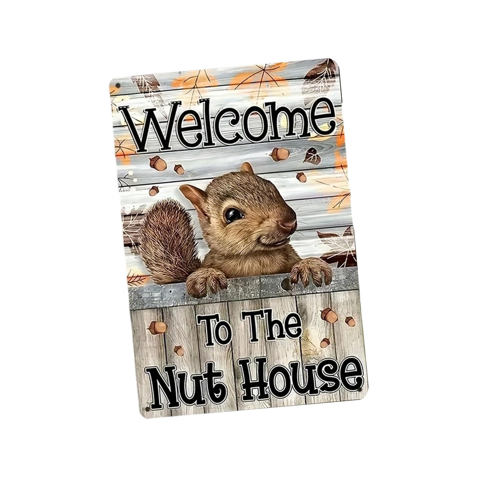 JSGHGDF Decorative Welcome Plaques Metal Wall Hanging Sign Cottage Decoration Suitable for Patios Front Door Porch Wedding Country Decoration