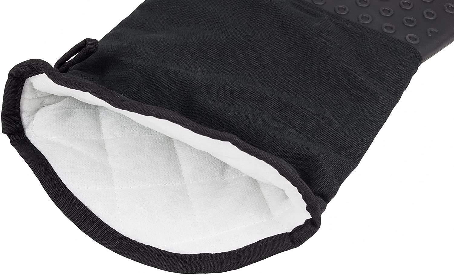 Lurch 70090 Koch- und Backhandschuh aus 100% BPA-freiem Platin Silikon und Baumwolle