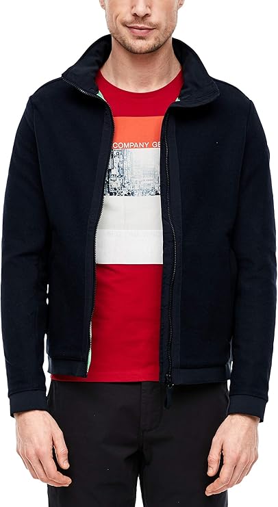 s.Oliver Men's Sweat Jacket : Amazon.co.uk: Clothing