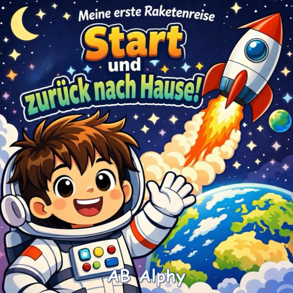 Meine erste Raketenreise: Start und zurück nach Hause!: Ein spannendes Weltraumabenteuer für kleine Astronauten: 1