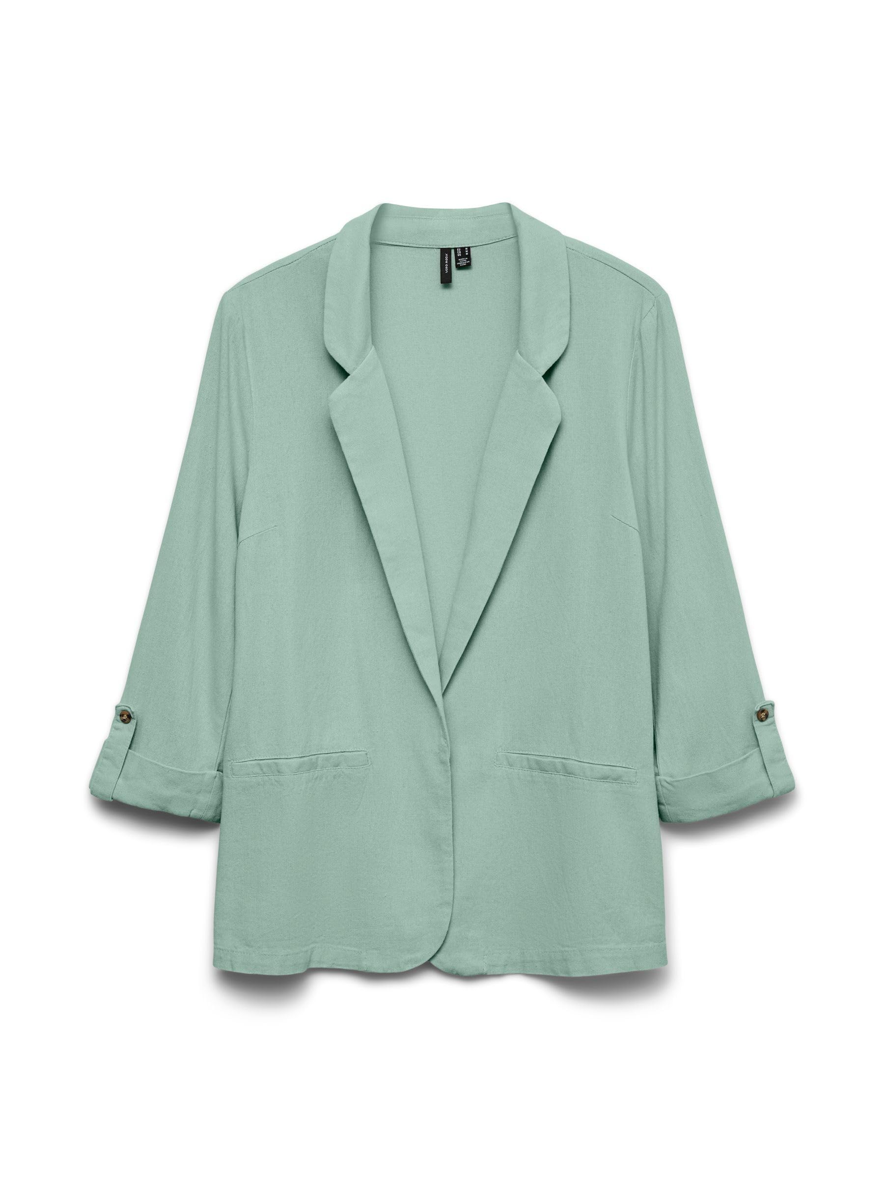 VERO MODA Women's Blazer, Silt Green, 6