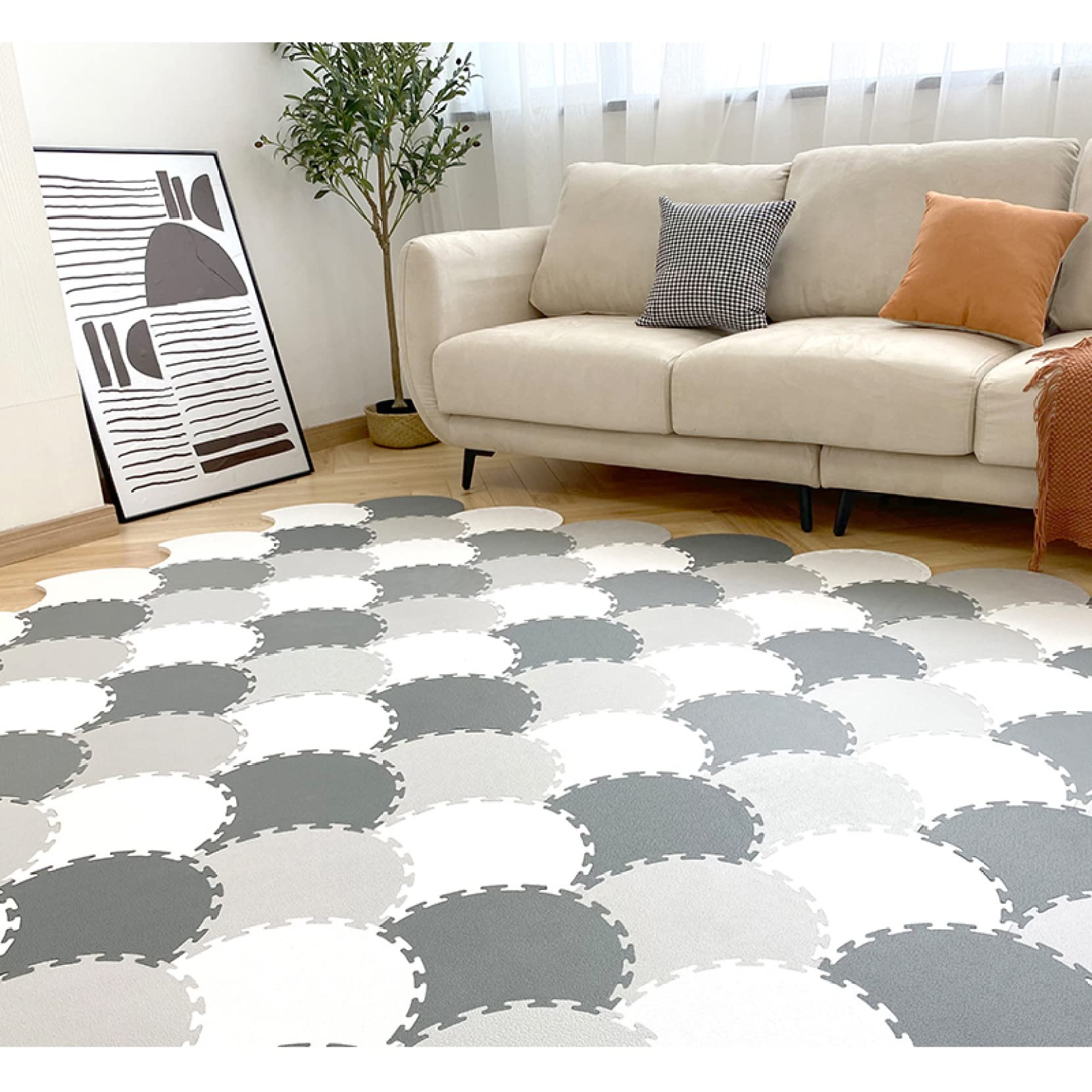 Amazon.co.jp: パズルマット ジョイントマット 厚度1.4cm 赤ちゃん 30