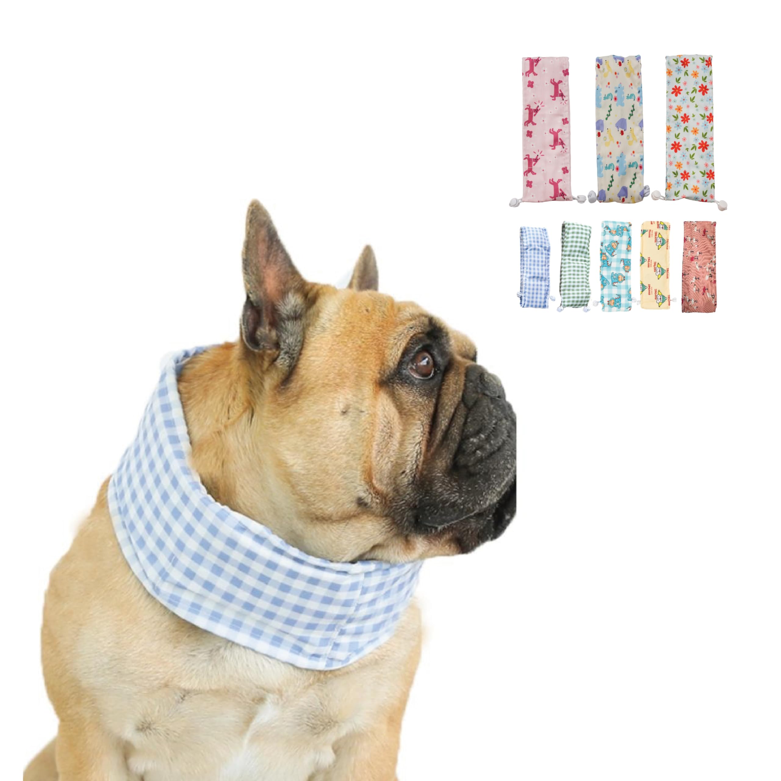 Amazon | 【Bucci】 犬 夏 クールネック クールスヌード 国産保冷剤