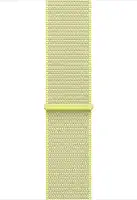Apple Watch Band - Goop esportivo - 46 mm - Amarelo-néon - Tamanho único (adapta-se à maioria dos pulsos)