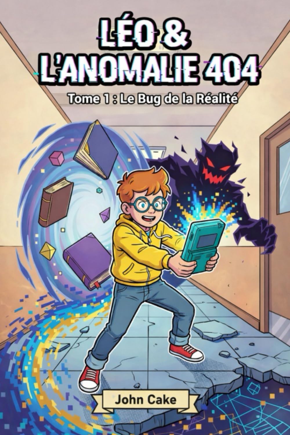 Léo et l'Anomalie 404: Une aventure fantastique entre réel et jeu vidéo | Roman illustré pour enfants de 8 à 12 ans | Tome 1 : Le Bug de la Réalité.