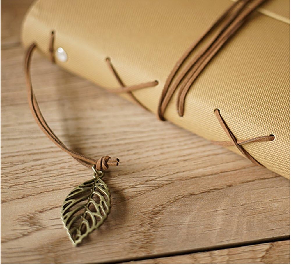 ToiM Retro and Sample Paste Scrapbook PU Mixed Pages Self-Adhesive Bandage DIY Manual Album, Gift Packaged.