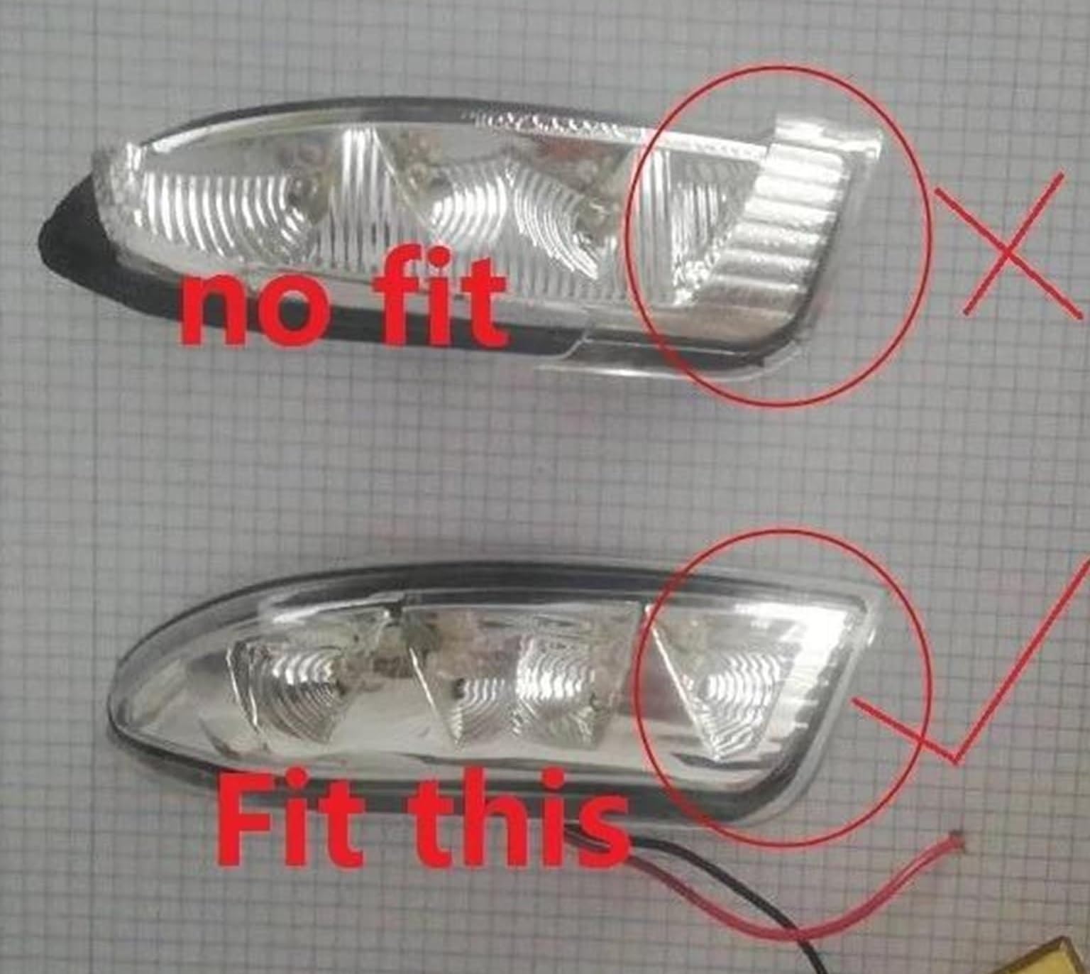 Repetidor Lateral Intermitente Luz Intermitente LED para Espejo Retrovisor Para Epica 2008-2014 con Repetidor de Flash
