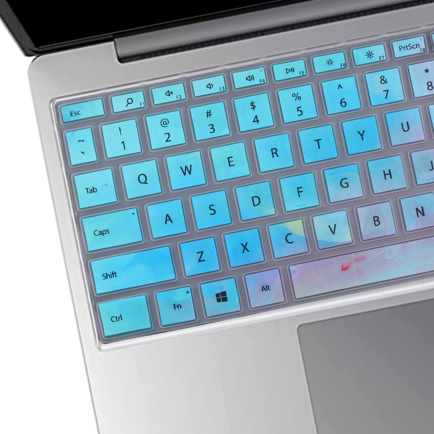 Colorful Keyboard Cover Skin for Microsoft Surface Laptop Go 12.4" (2020-2023) - Not Compatible With Surface Go 10.5" image 2