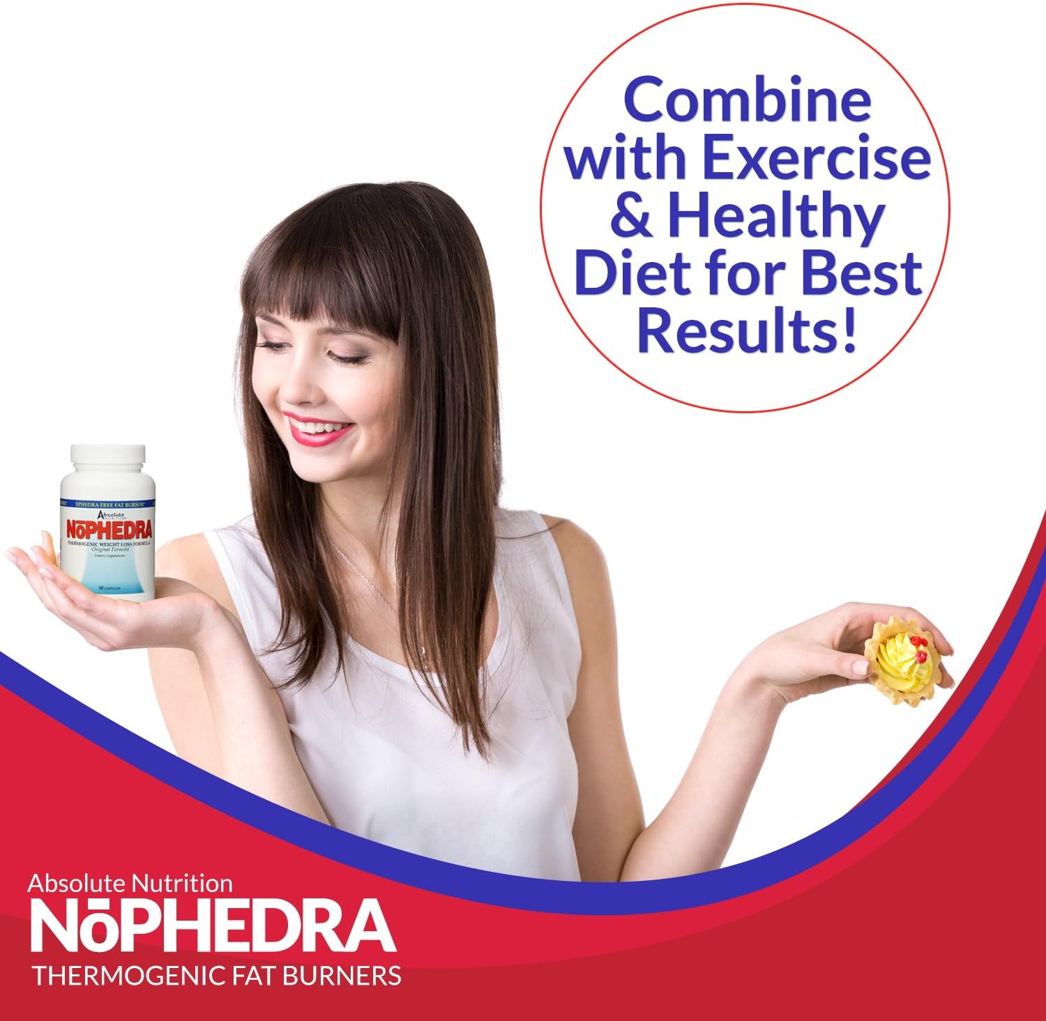 Absolute Nutrition Thermogenic Fat Burners, Nophedra Capsules, 80 Count Bottle : Health & Household