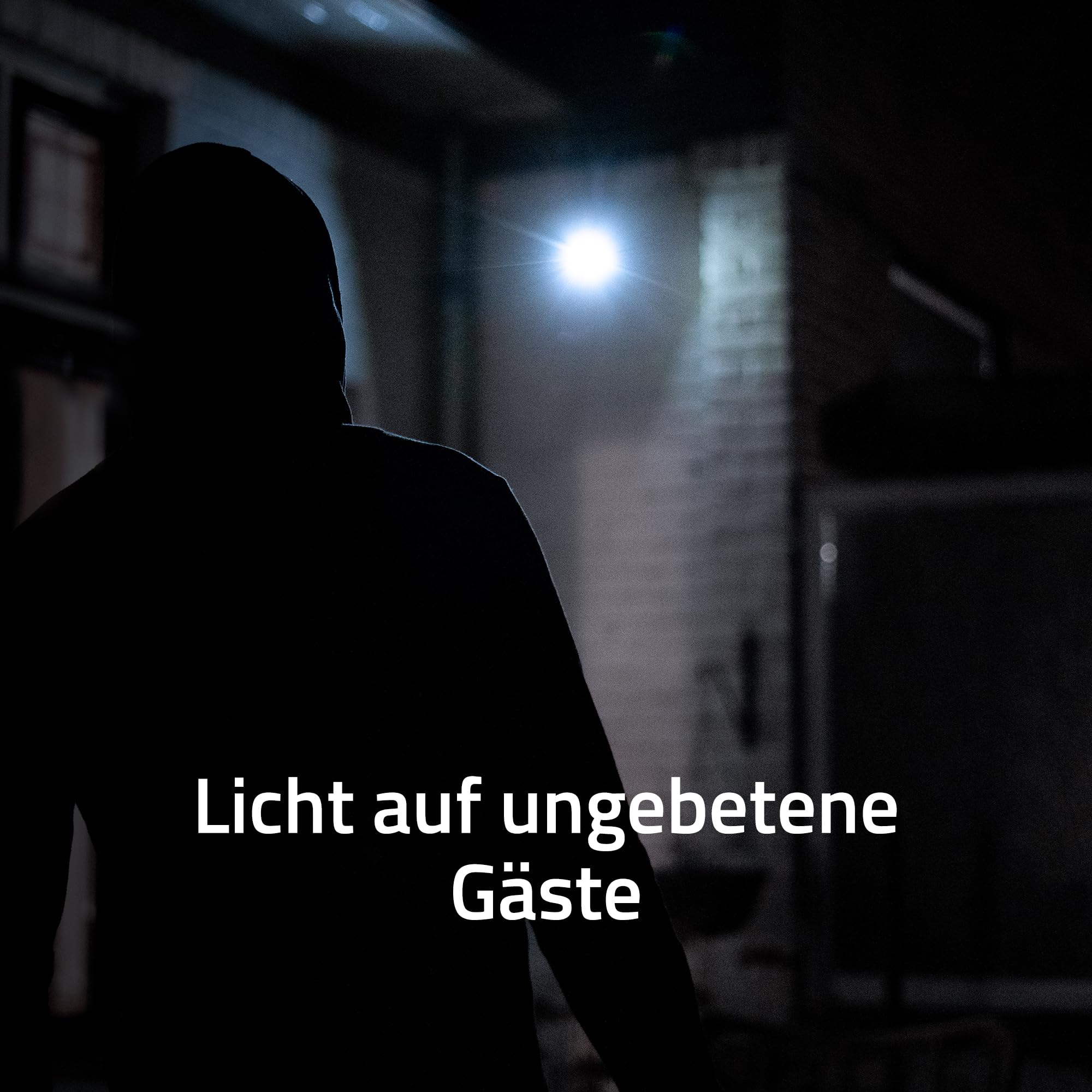 Hombli Battery Cam, Überwachungskamera mit Akku 2K, QHD, Nachtsicht, Weiß