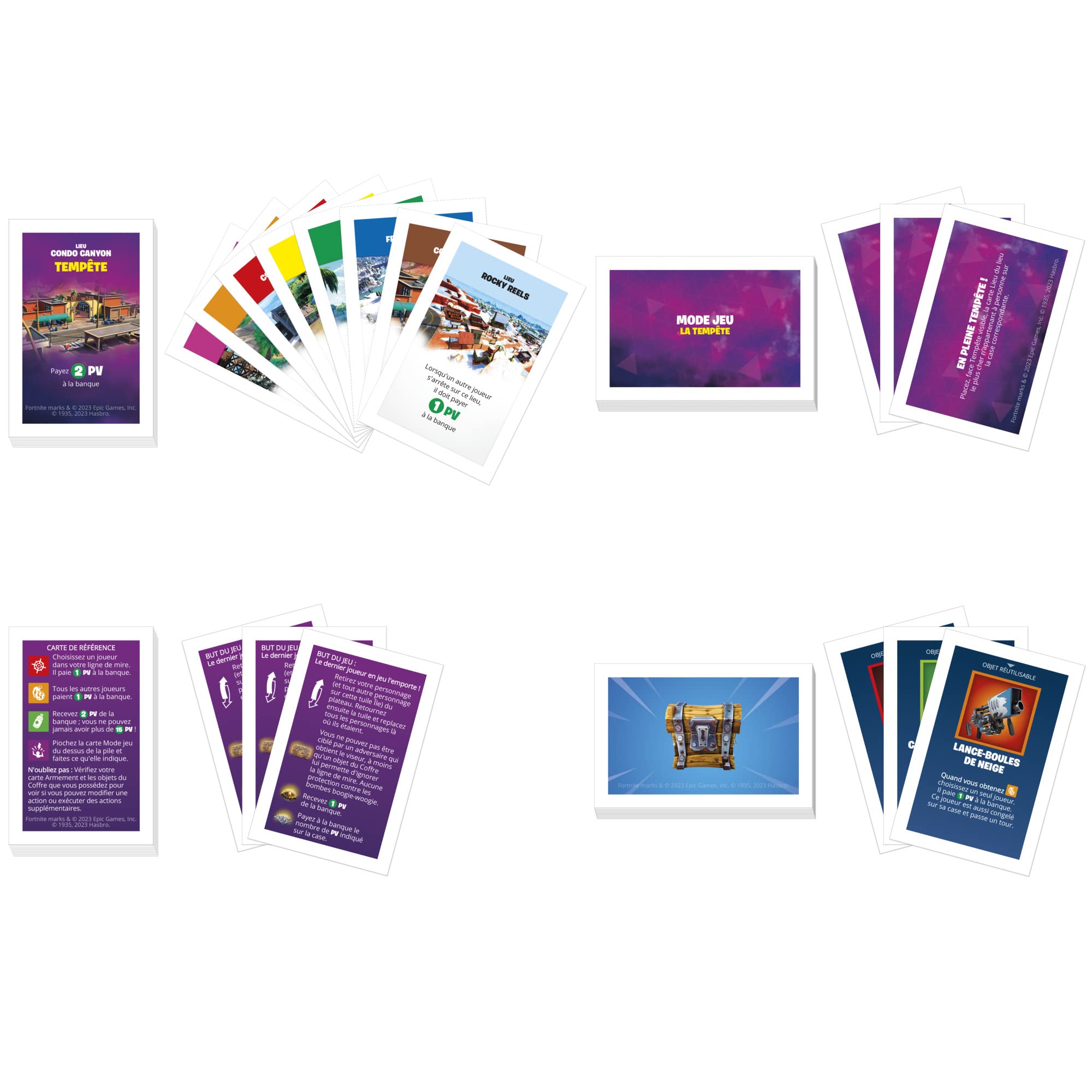 Monopoly Flip édition : Fortnite, Jeu de Plateau Monopoly inspiré du Jeu vidéo Fortnite, Jeux de Plateau pour Adolescents et Adultes