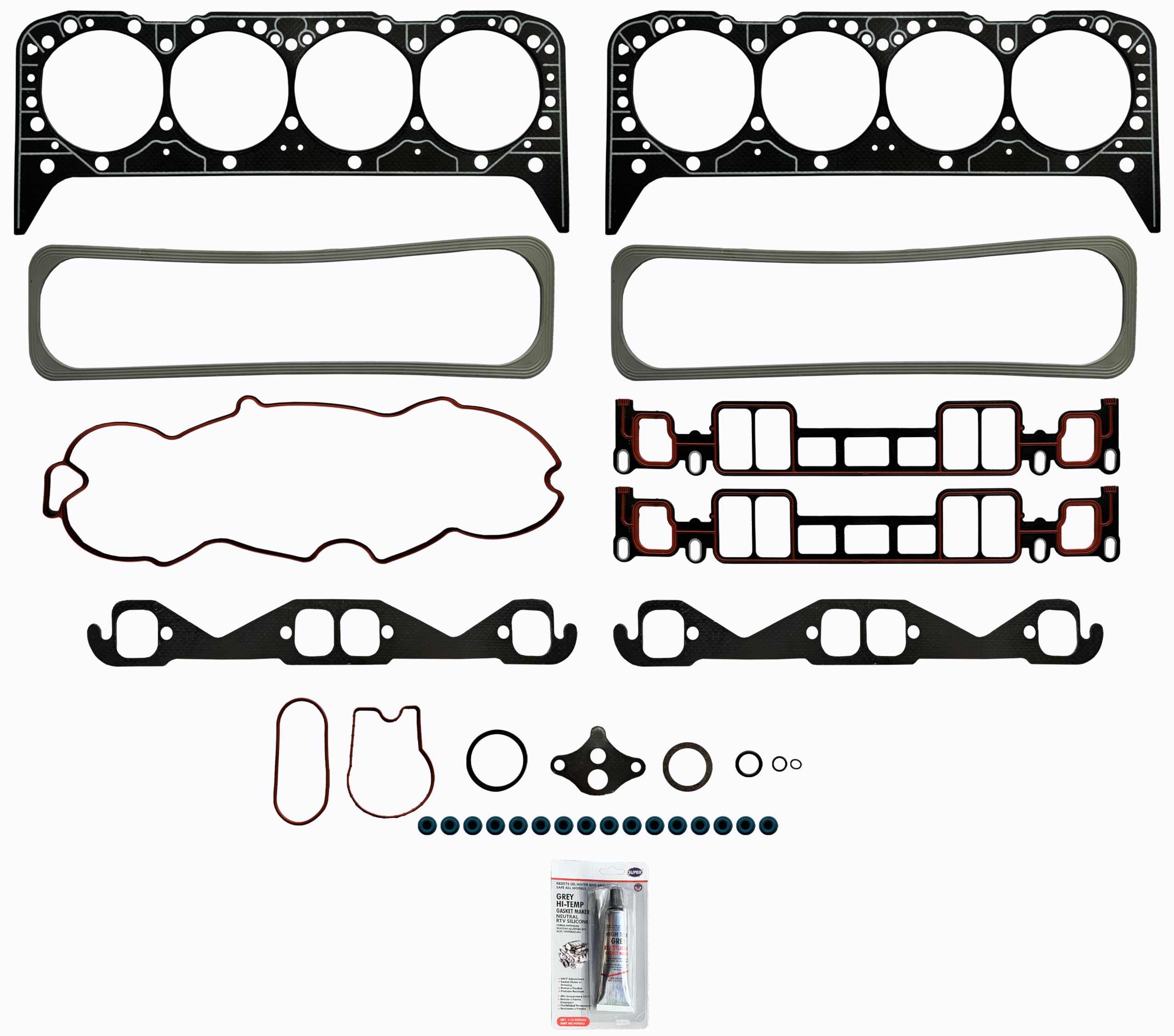 TEZAU HS7733PT-16 Fits 96-02 Chevrolet GMC Cadillac 5.7L V8 Vortec OHV New Head Gasket Set VIN R : Buy Online At Best Price In KSA - Souq Is Now - Foto 9