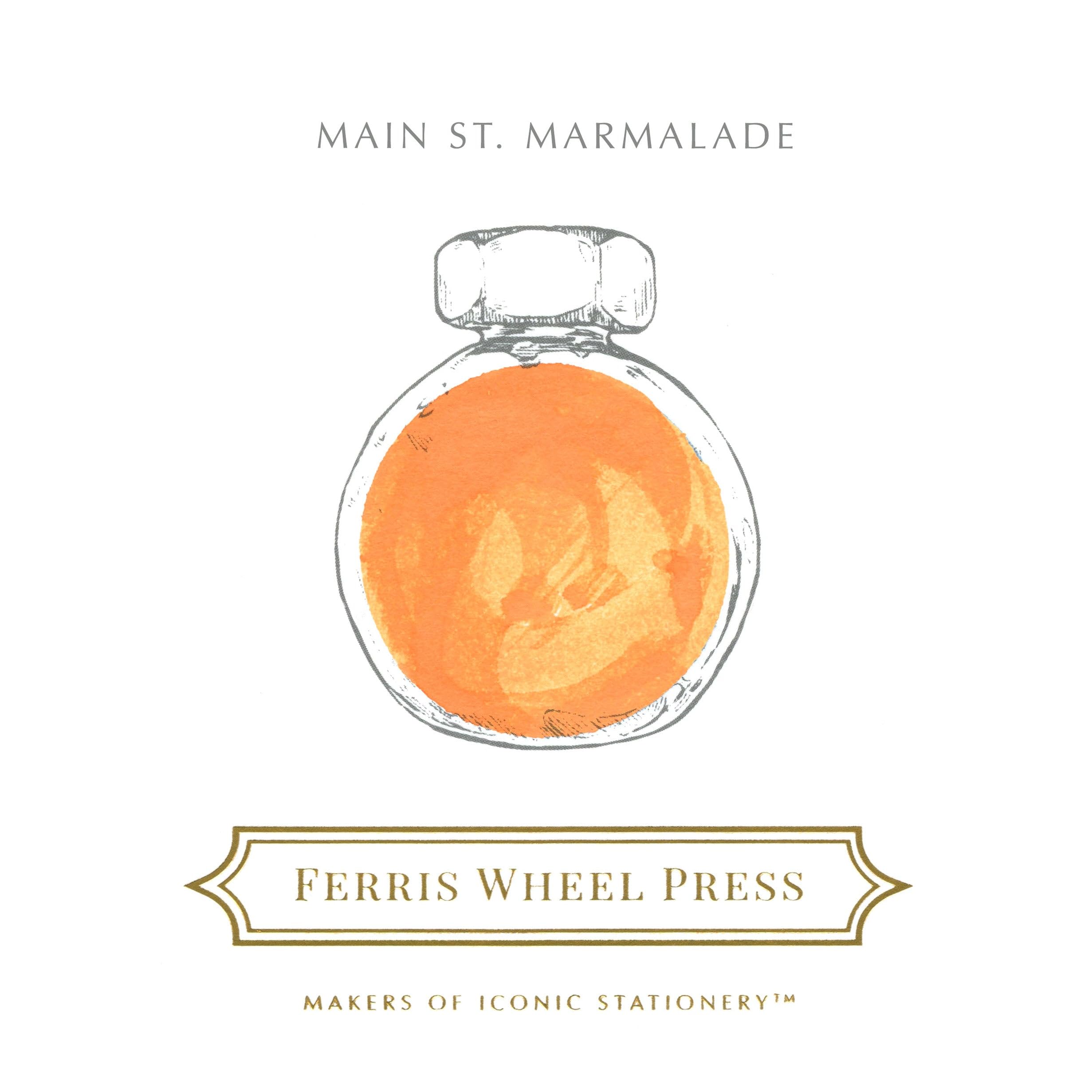 Ferris Wheel Press Fountain Pen Ink, Everyday Ink Collection, Pale Orange, 38ml, 38 ml - Image 2