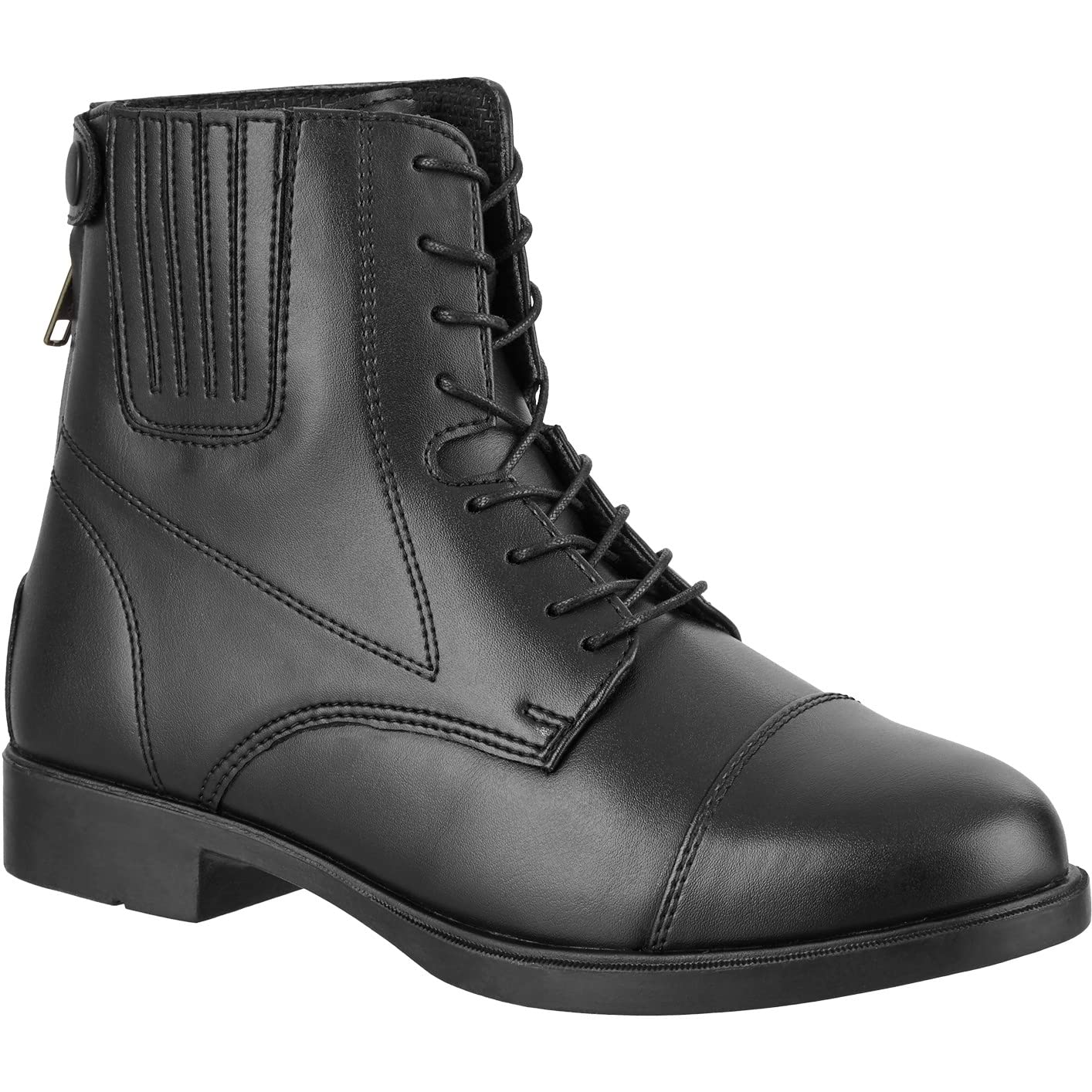 RL24 - Jodhpur Reitstiefelette COMPANION BZ Lace Leder schwarz Stiefeletten