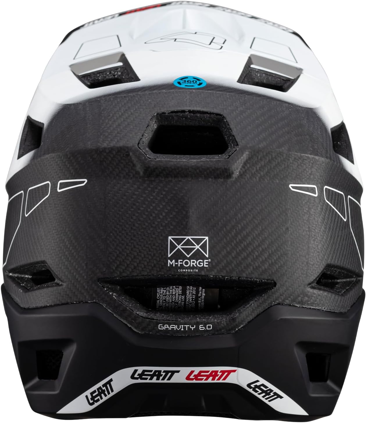 Leatt Helmet Mountain Bike Gravity 6.0 Carbon V24 Gold #M 57-58cm