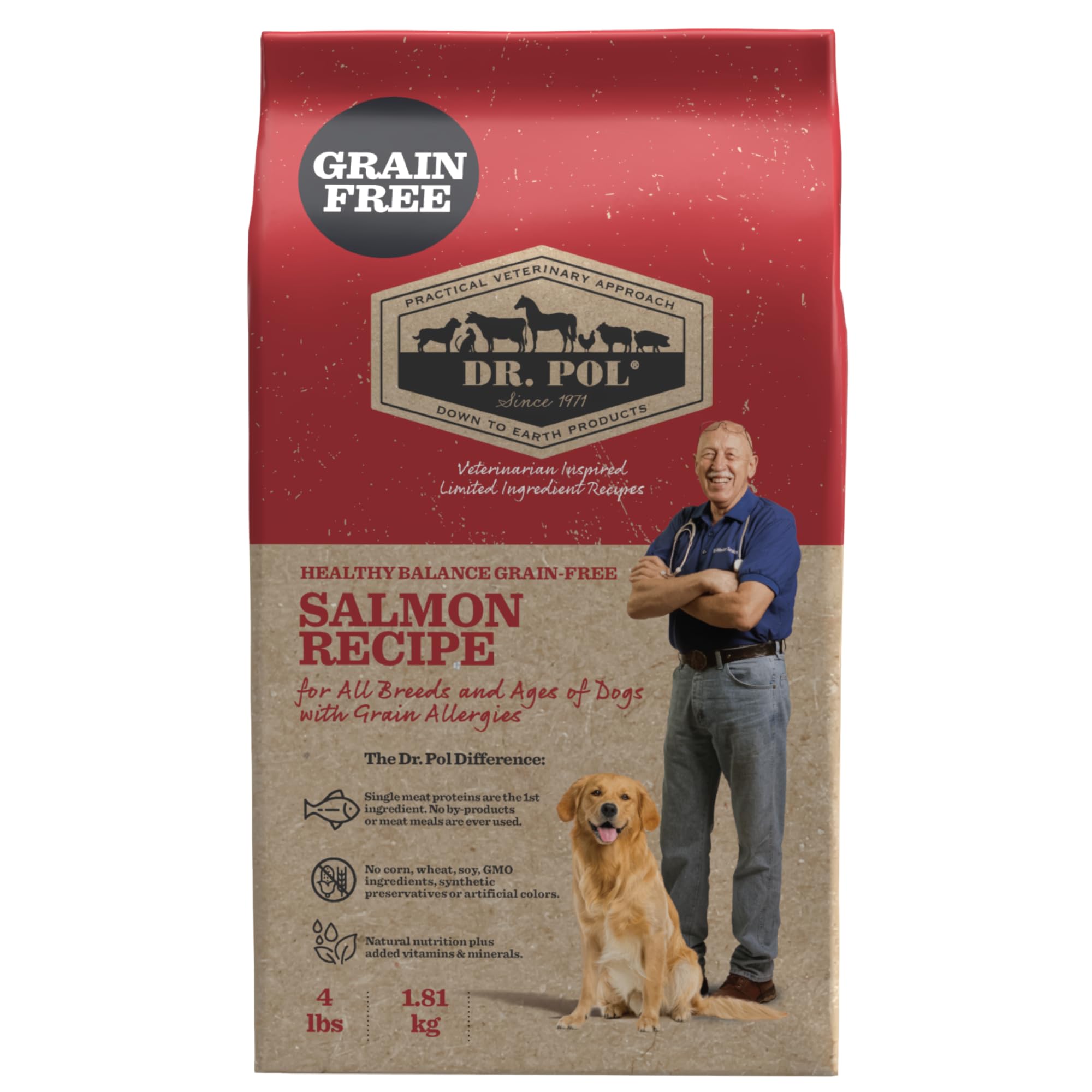 Dr. Pol Grain Free Salmon Dog Food Review
