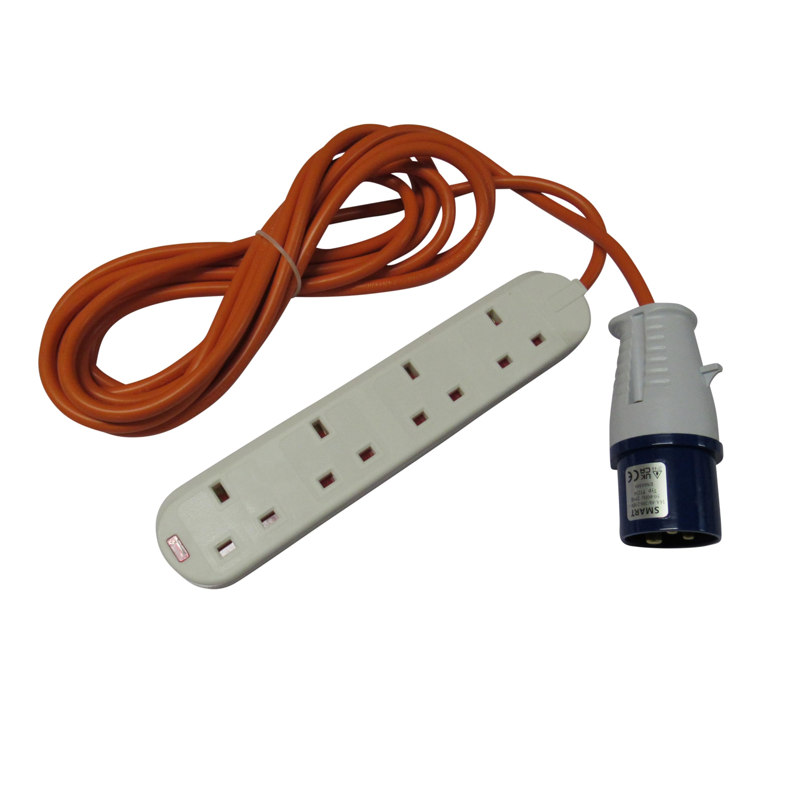Camping Electric Hook Up Cable 1.5MM 5M - 15M (Motorhome Caravan Mains Extension Lead) (15M)