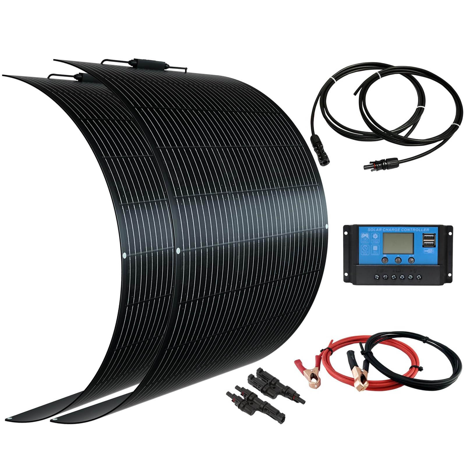 XINPUGUANG Solar Panel Flexible Solar kit (200W Solar KIT)-image-9