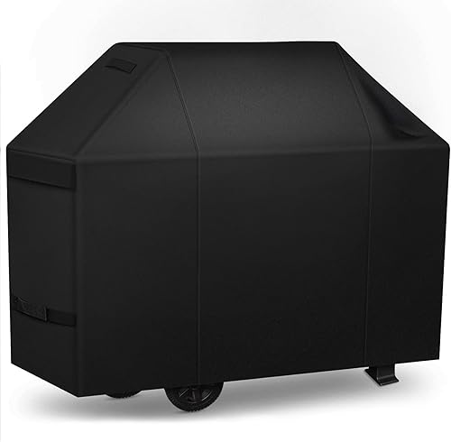 iCOVER - Cubierta para parrilla de 75pulgadas, resistente con rejilla de ventilación malla 600D, Cubierta impermeable para ahumador a gas para