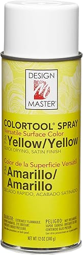 Design Master Colortool Pintura en aerosol de 12 onzas, amarillo Q
