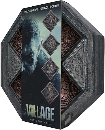 Golden Joystick Awards Unveils Finalists for Game of the Year 10 71DZwVdn6oL. AC SY450 Fanattik Resident Evil Village Replica House Crest Medallion Set