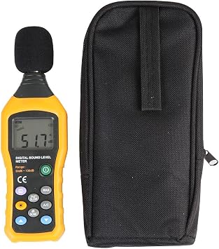 DURATOOL D03130 A و C مقياس مستوى الصوت الرقمي الموزون - 30 ديسيبل إلى 130 ديسيبل