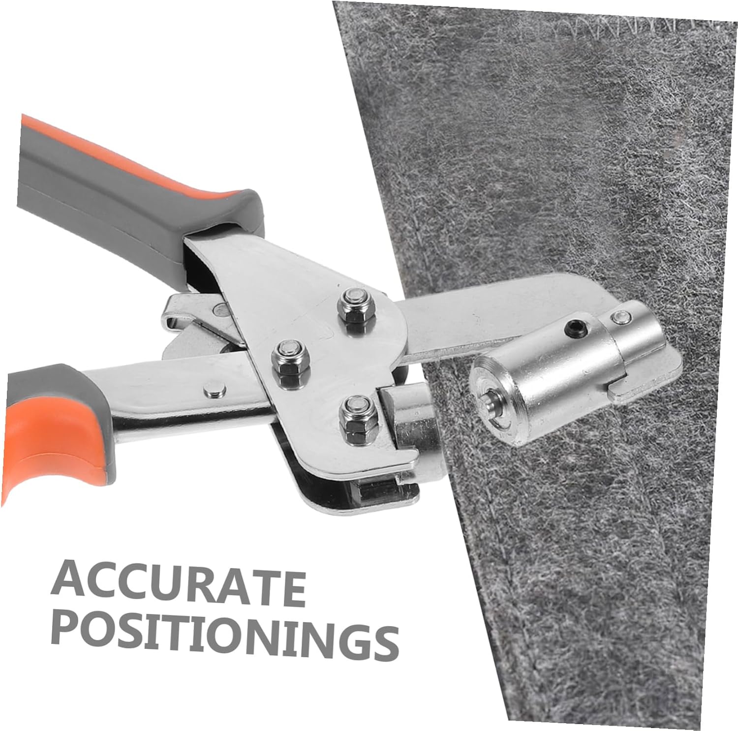 ノーブランド品 ハトメ打ち具 手持ちプ ステンレス製耐久性 アイレットグロメット付 正確な位置決め装置で防水布 バナー 段ボール用孔