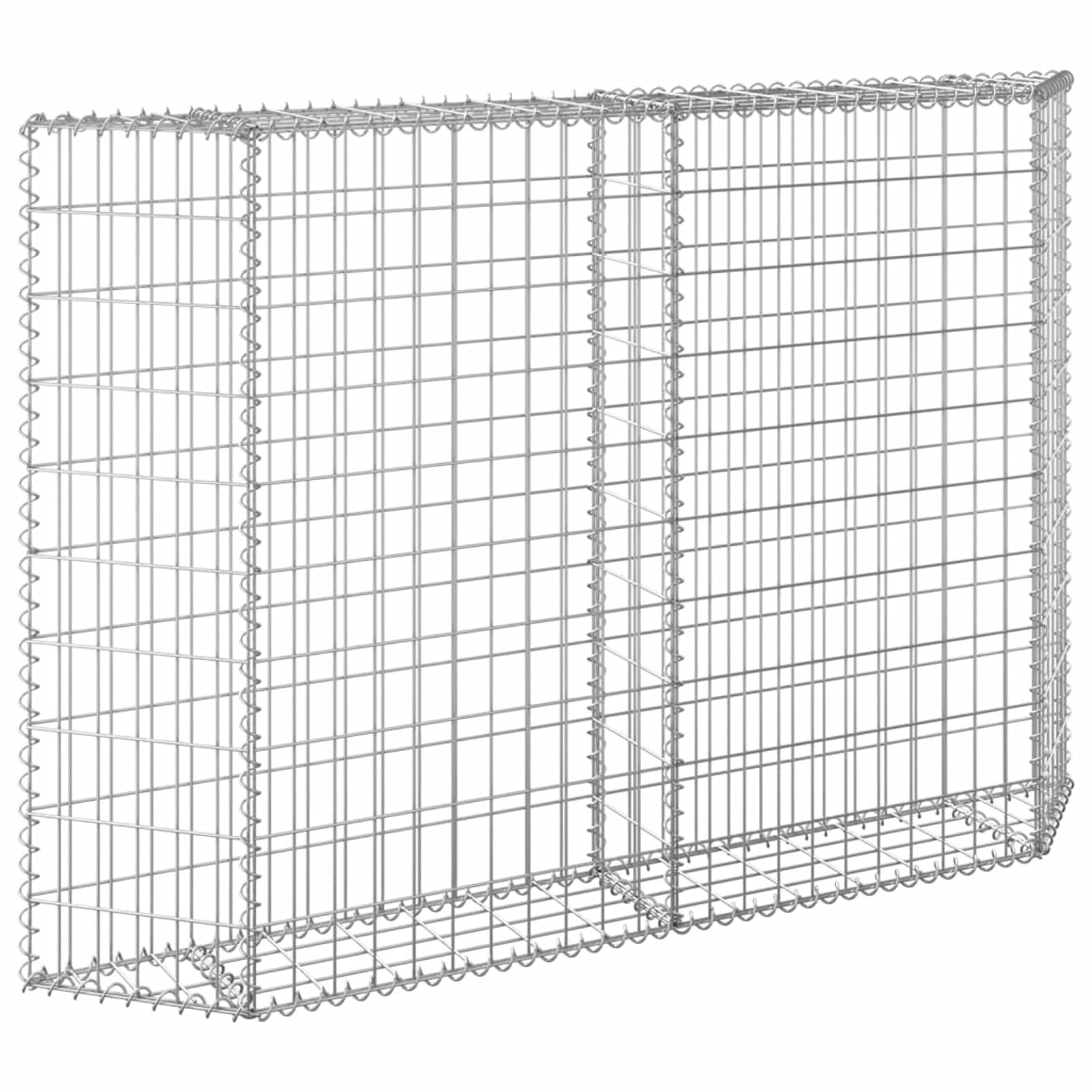 Susany Gabionen Hochbeet, 40x40x40 Cm – Würfelförmiger Steinkorb Aus Draht Für Pflanzen