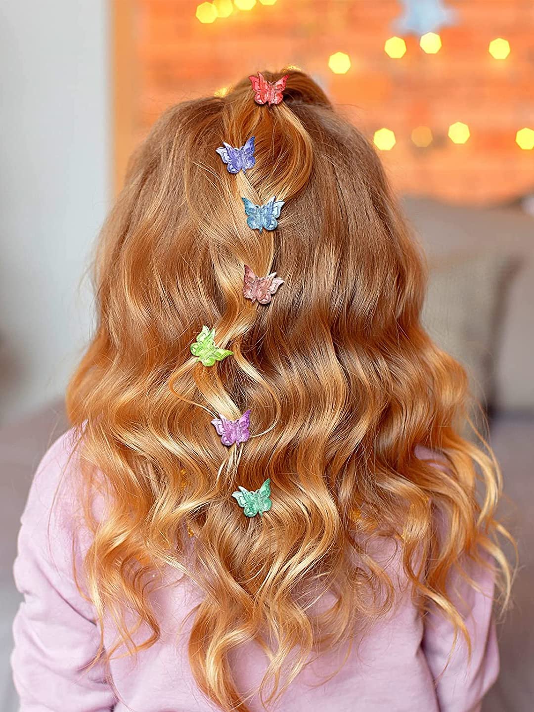Butterfly Claw Hair Clip Set for Women, 24 Pcs