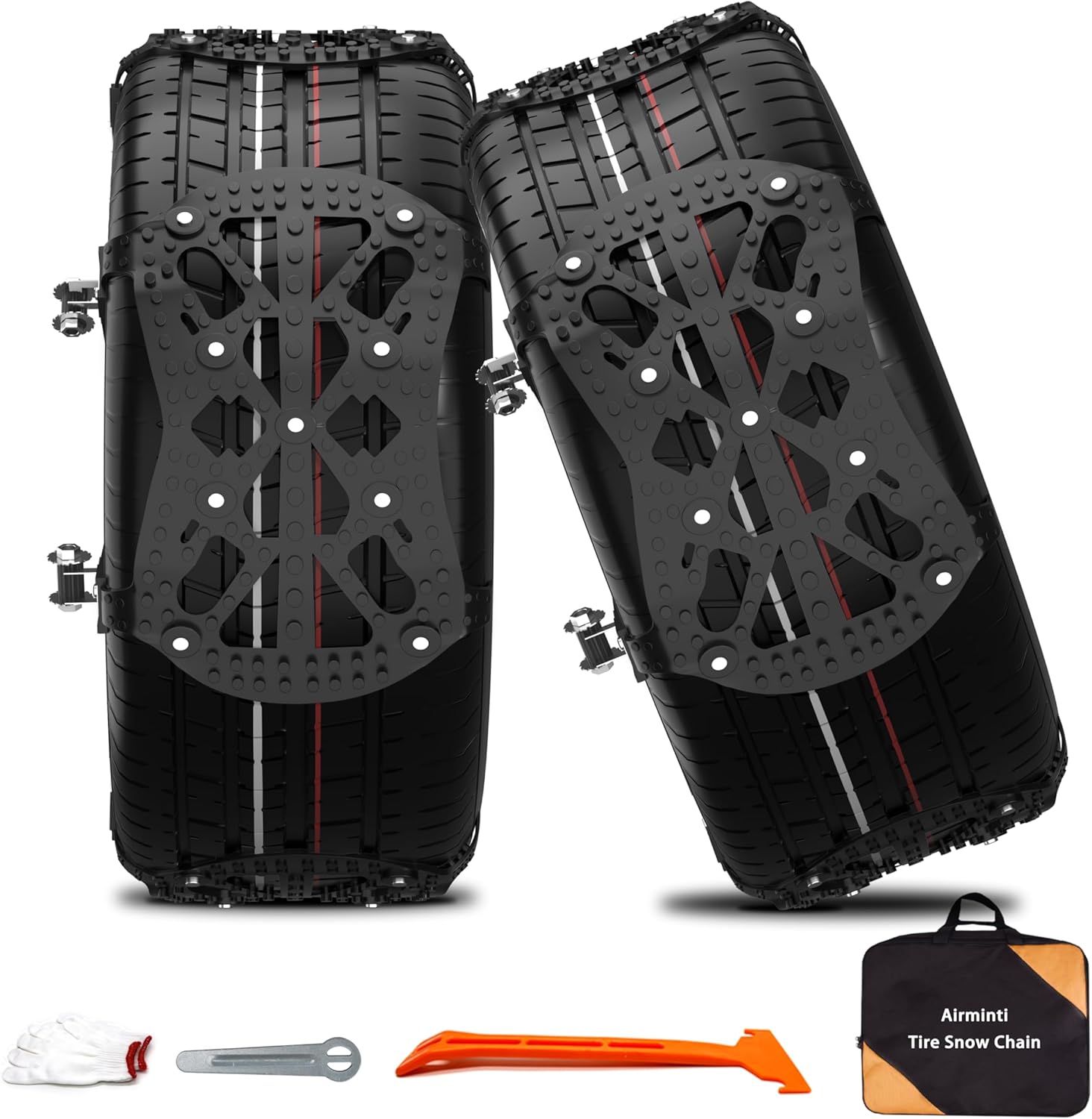 KENANLAN Chaînes à Neige Universelles En Acier Inoxydable