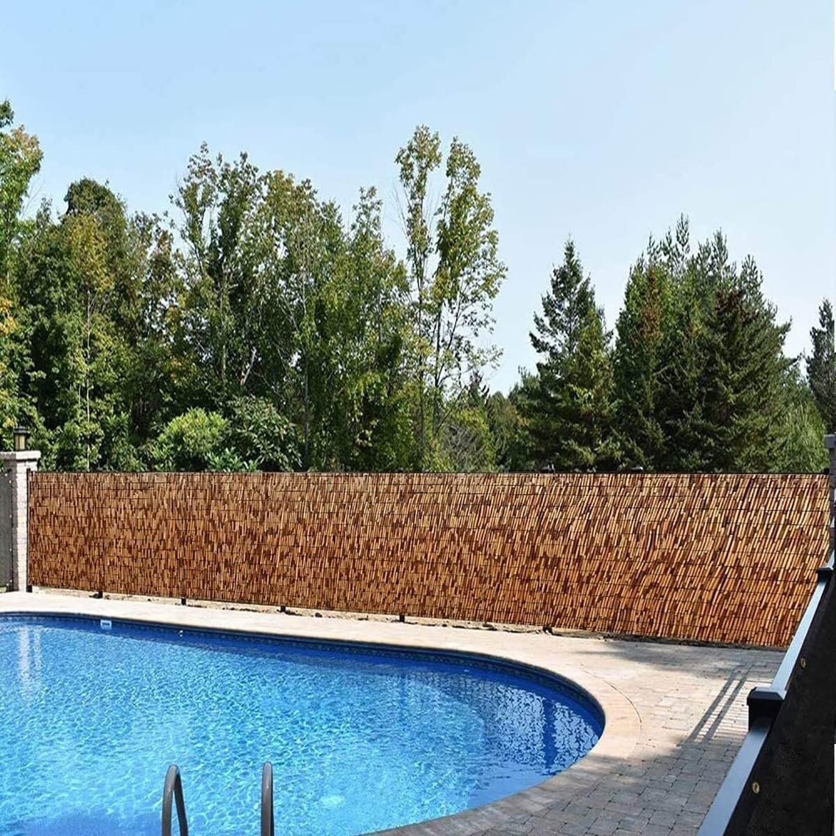 Panneaux de clôture de jardin pour intimité extérieure – Durable, résistant aux intempéries, facile à installer
