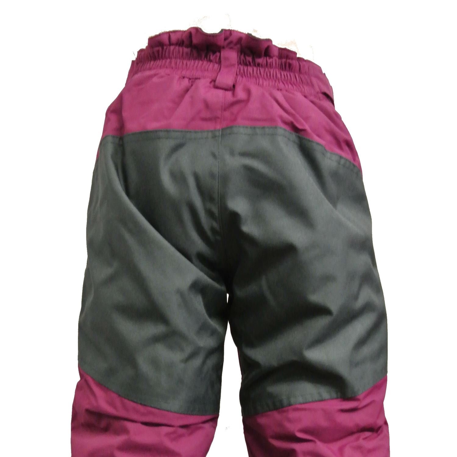 Outburst - Mädchen Skihose Schneehose Wasserdicht 10.000 mm Wassersäule, brombeer - 4504216
