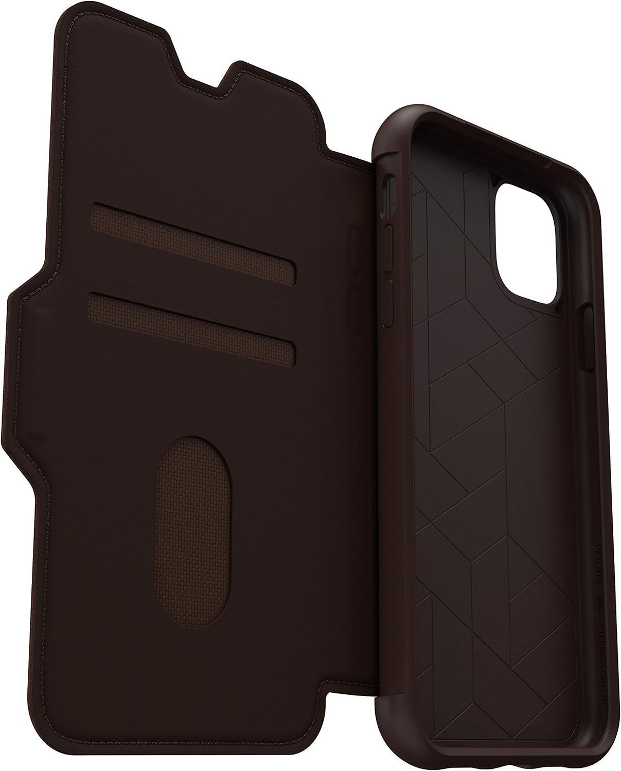 Big Sale OtterBox for Apple iPhone 11, Premium Leather Protective Folio Case, Strada Series, Brown