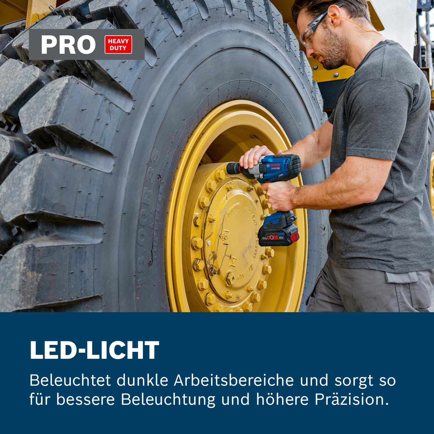 Bosch PRO 18V System HEAVY DUTY Schlagschrauber GDS18V-1600H