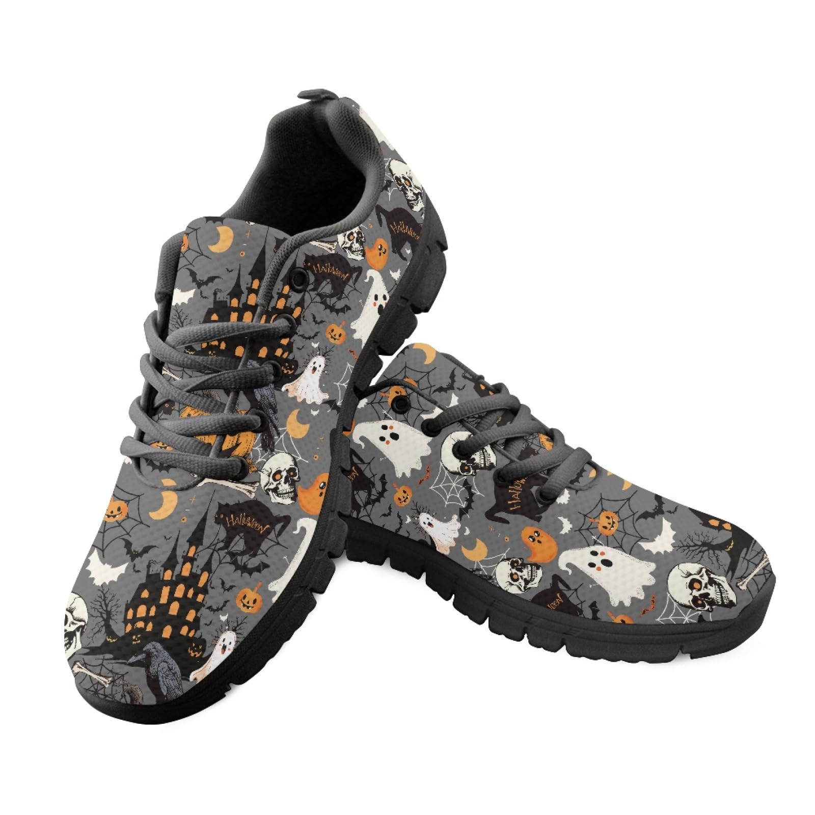 Coloranimal Primavera Estate Cartoon Ballerine per Donne Running Walking Sneakers, (Disegno di gatto