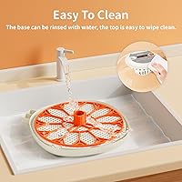 Vista 7 de Incubadora de huevos con control de temperatura y humedad, girador automático de huevos, ovoscopio, recarga de botella de agua externa, ventilación