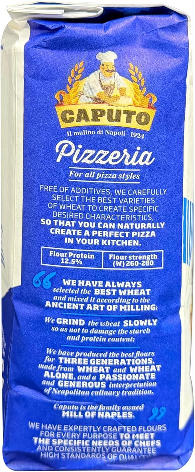 KUTYUUT 6x Farina Molino Caputo Pizzeria per Pizza Napoli Pizzamehl Pizza Mehl 1kg