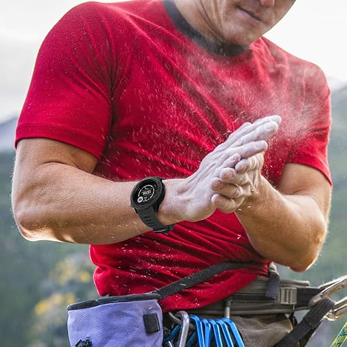 Miniatura 39 de NotoCity Instinct Band, Soft Silicone Replacement Watch Strap for Garmin Instinct 2/Solar Sports GPS Smartwatch With Adapter Tools Verde