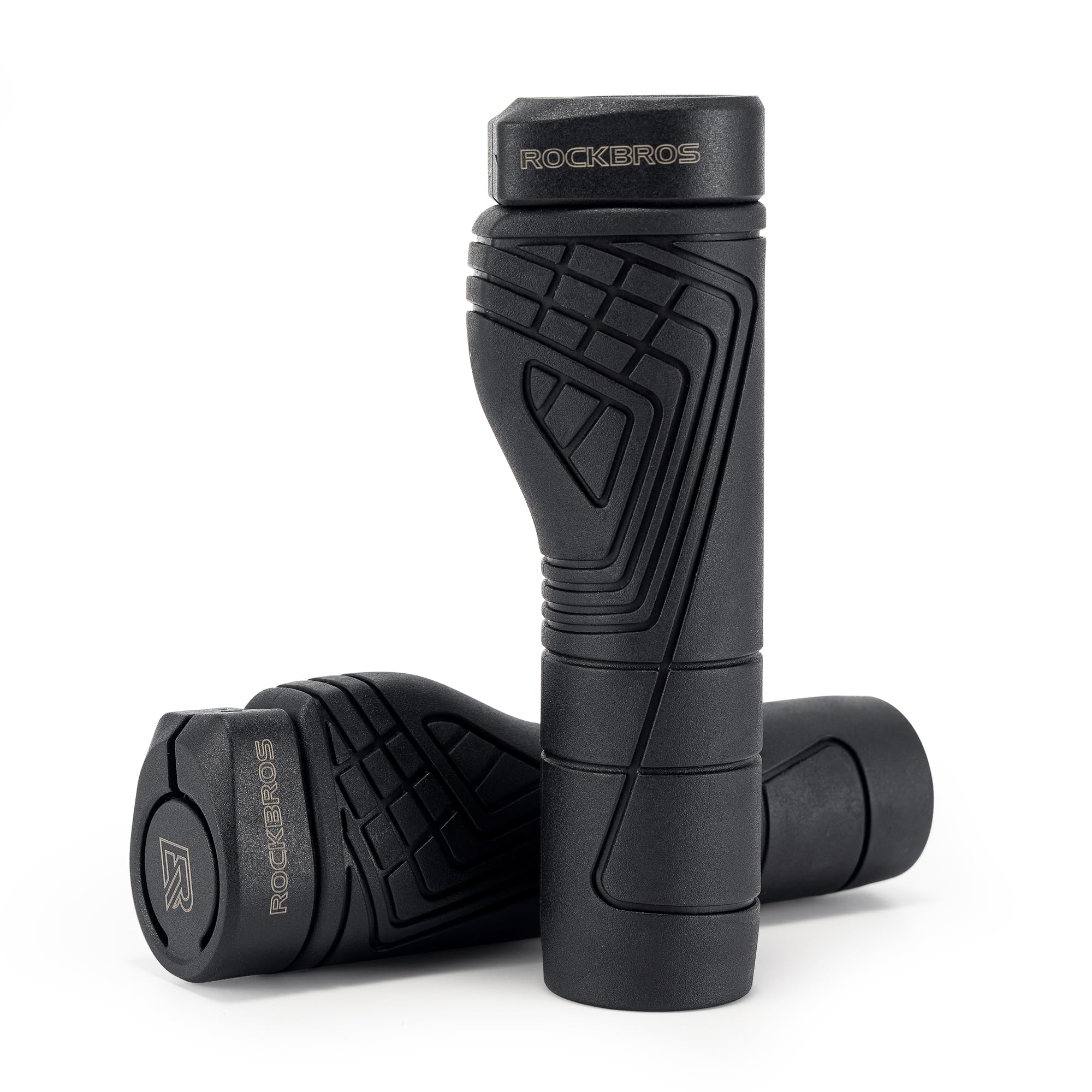 Bike Handlebar Grips,Ergonomic Anti-Slip Mountain Bike Grips,22.2