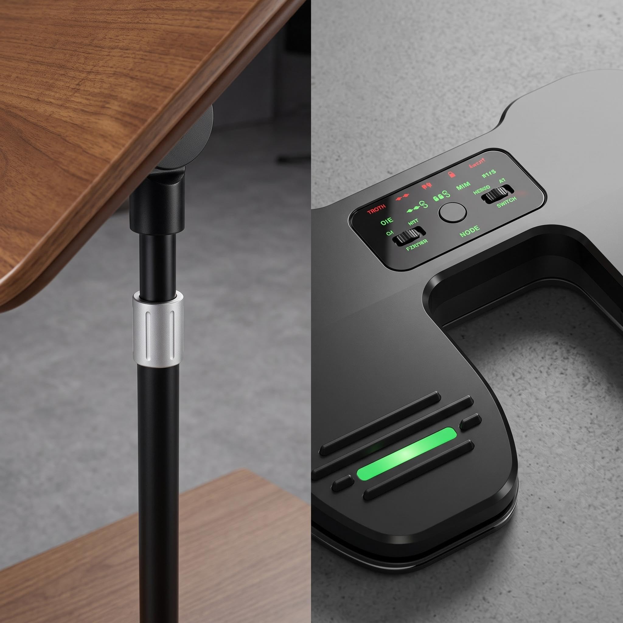 predolo Atril de Lectura Ajustable con Pomo para Pasar Páginas de Madera y Acero al Carbono para Músicos Lectores y Oficinistas Adecuado para Uso en Casa y