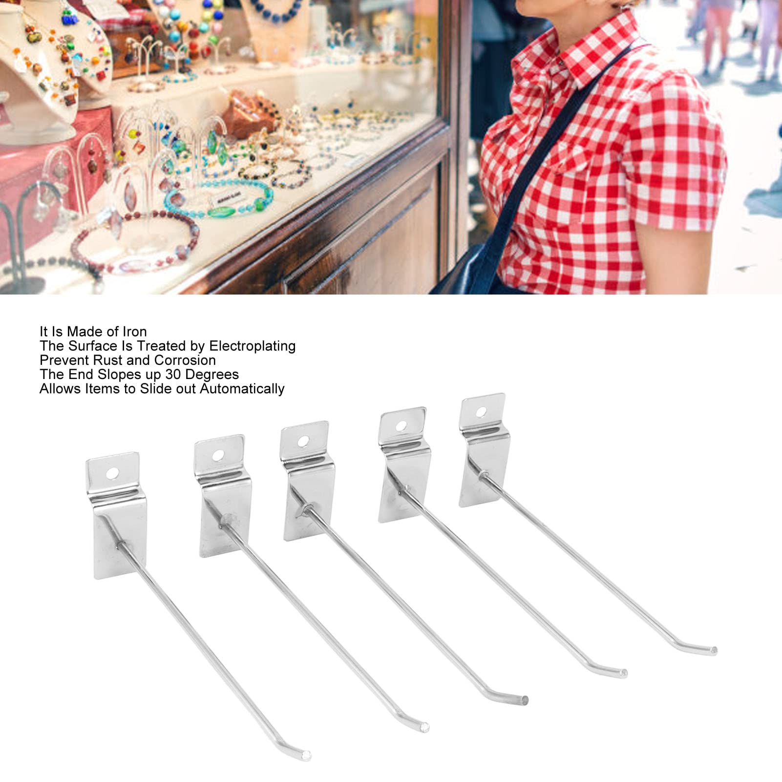 R33-12-212 Fastback Scanning Hook 12 in.