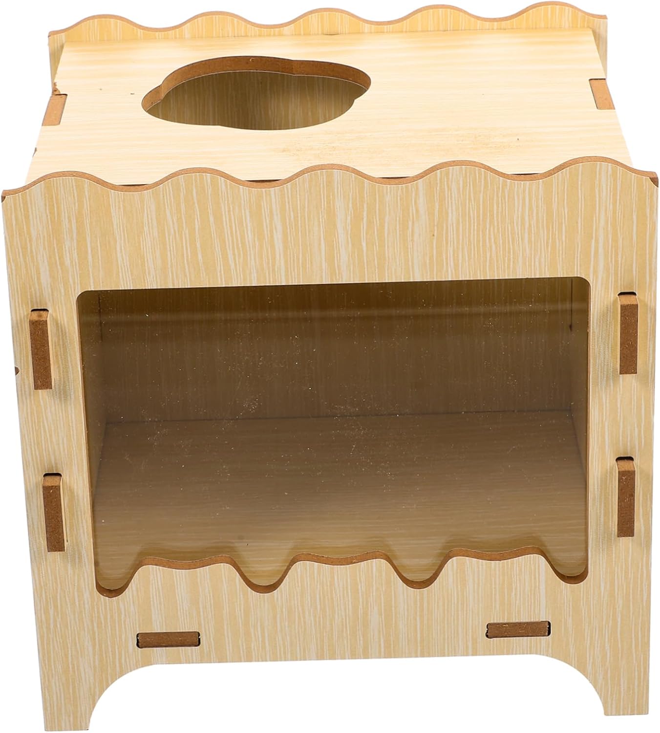 Real Hamster Nest Box Digging Toy Interactive Pet Hideout for Indoor Outdoor