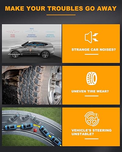 Miniatura 4 de SOSOPART Juego de 1 funda de cremallera de dirección para Buick para Chevy para Ford para GMC para Lexus para Lincoln para Pontiac para Toyota