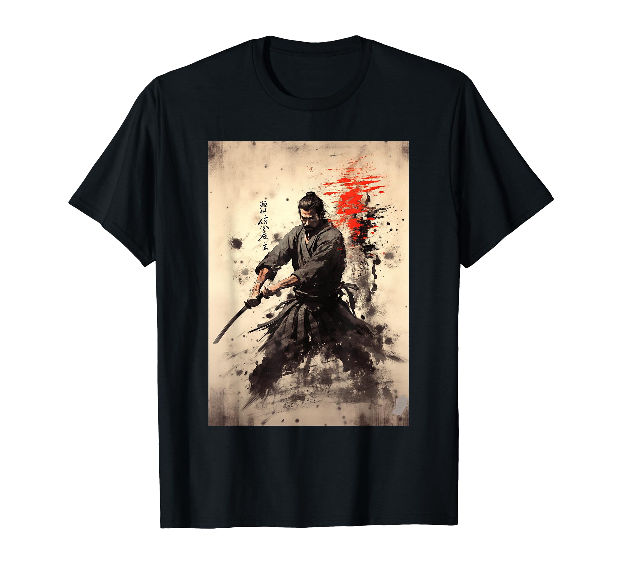 Bushido Samurai Japanese Bushido Kanji T-Shirt