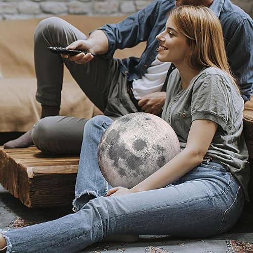 Miniatura 5 de XIGUI Planeta 3D ultra realista, luna, tierra, el sol, juguetes de almohada, para niños, adolescentes y adultos, para profesores y padres,