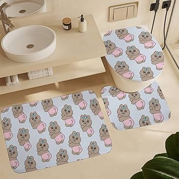 Amazon｜おぱんちゅうさぎ シャワーカーテン お風呂カーテン 防