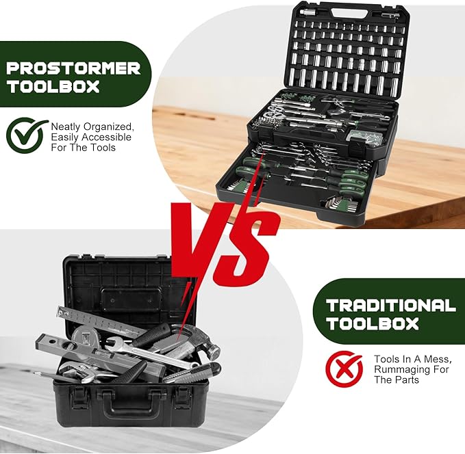 Kit de Herramientas Mecánicas Prostormer 279 Piezas con Caja de Cajones miniatura 6