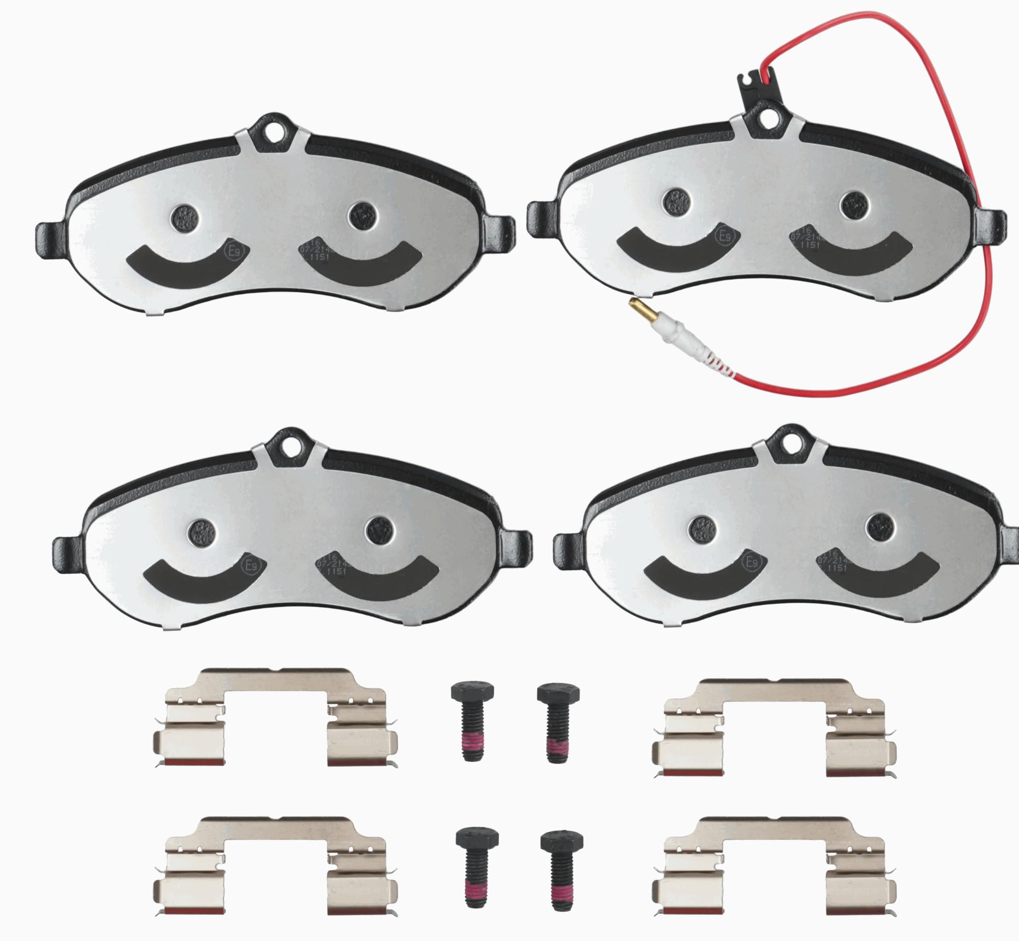 BRAKE PAD SET DISC BRAKE GDB1719 FOR PEUGEOT EXPERT/Platform/Chassis/Van/TEPEE