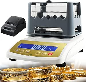 Gold and Silver Tester Machine with Density Meter and Purity Analyzer