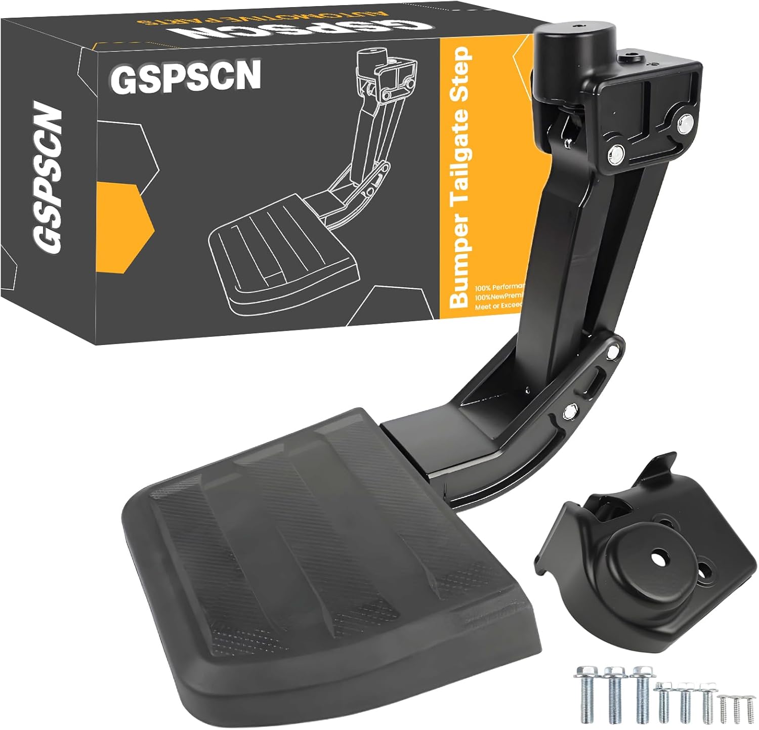 GSPSCN Tailgate Bedstep Rear Bed Step Replacement for Toyota Tacoma 2025 2024 Retractable Bed Step, Folding Truck Step Retractable Bumper Tailgate Step # PT392-35920